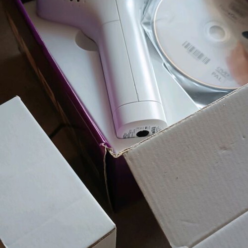 Silk'n Flash&Go IPL laser hair removal device used