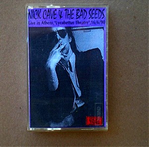 NICK CAVE & BAD SEEDS - Σπάνια κασέτα Live (Λυκαβηττός, 16/6/90)