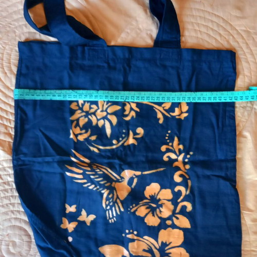 Tote bag large with print, new, A-Cold-Wall, black and orange