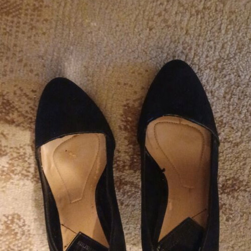 Bershka black pumps size 38 like new
