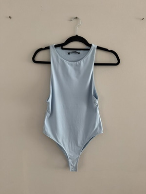 Zara body size M like new, light blue