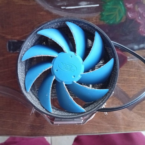 Processor cooler used, AM4 socket, includes box