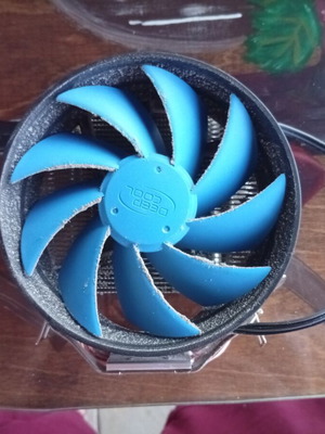 Processor cooler used, AM4 socket, includes box