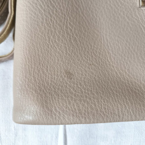David Jones crossbody clutch bag beige new