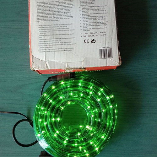 Neon light rope 10 meters green Christmas new