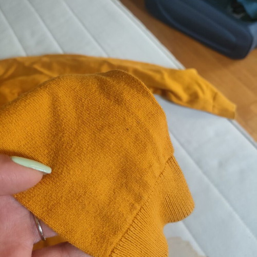 Calliope knitted sweater medium used, orange