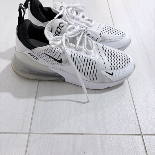 Nike Airmax sport shoes, size 38, black and white