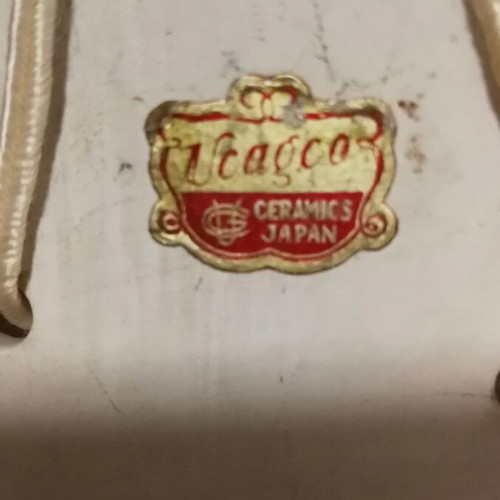 UCAGCO Japan ceramic wall decoration used, collectible 1950s