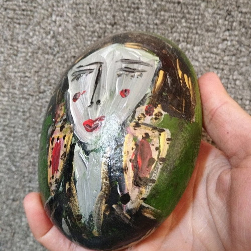 Stones 3, hand-painted, final price 4 euros