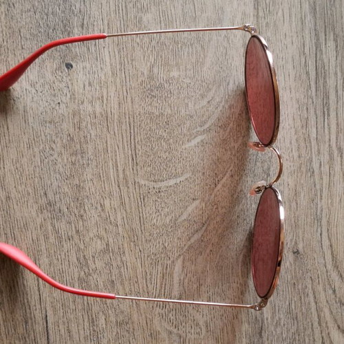 RayBan sunglasses pink round like new