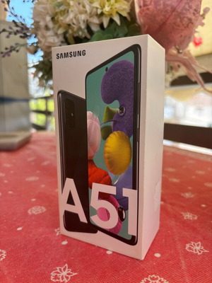 Samsung Galaxy A51 σαν καινούργιο, 128GB Prism Black, με κουτί και αξεσουάρ
