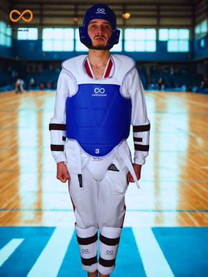 Legendary Taekwondo Protective Gear Set 5 Pieces Blue S-XL New
