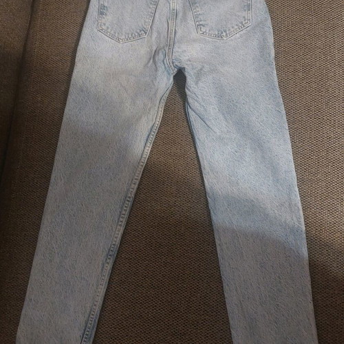 Zara women's jeans size 34, like new, high waist mom fit