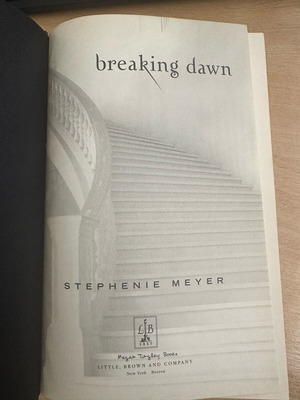 Breaking Dawn book used, English language