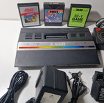 Atari 2600 console with 3 games, like new