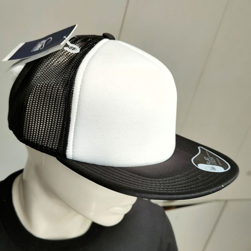 Atlantis 890 Snap 90s cap jockey white/black, one size, new