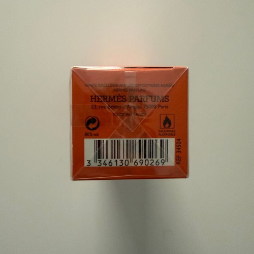Hermes women's perfume 100ml new, original with seal