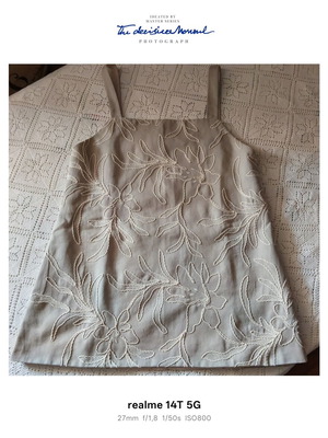 Nidodileda short dress new, sizes M L, white and gray