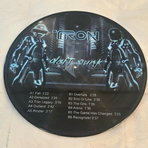 Daft Punk Tron: Legacy vinyl picture disc like new