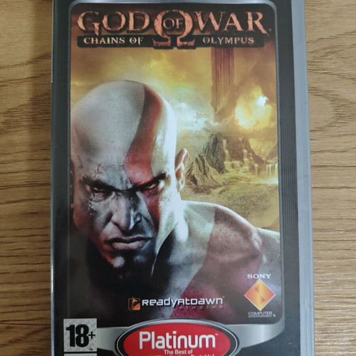 God of War Chains of Olympus PSP used, original case with booklet
