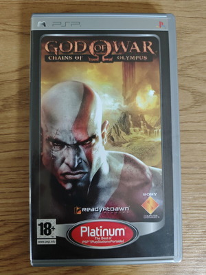 God of War Chains of Olympus PSP used, original case with booklet
