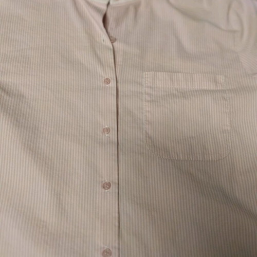 Julia Bergovich striped women's shirt like new, white pink size M