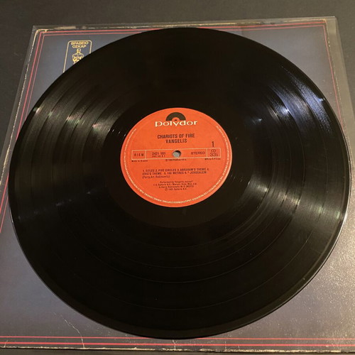 Vangelis Chariots Of Fire original motion picture soundtrack LP