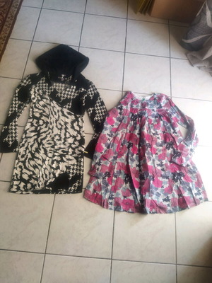 Set of 2 dresses Cinema Donna and United Colors of Benetton like new