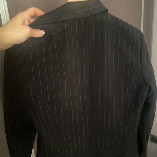 Black jacket with white stripe new