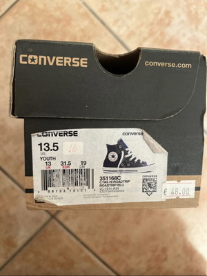 Converse junior αθλητικά καινούργια, μέγεθος 31, μπλε
