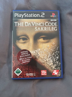 The Da Vinci Code Sakrileg PlayStation 2 game like new