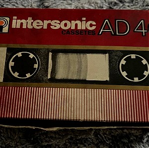 intersonic AD40 (κούτα με 10 κασσέτες σφραγισμένες)