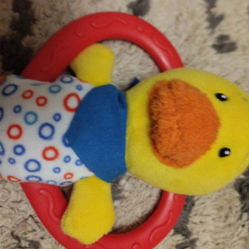 Baby teether used for hand strengthening