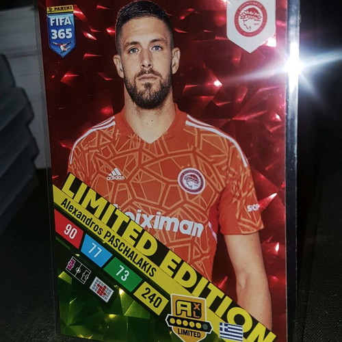 Alexandros Paschalakis Limited Edition Panini Adrenalyn XL FIFA 365 like new