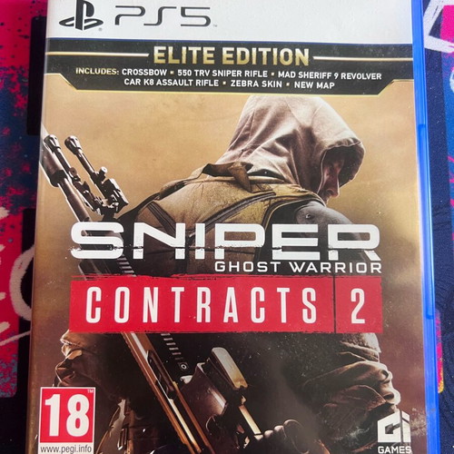 Sniper Contracts 2 Elite Edition PS5 like new