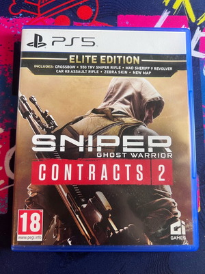 Sniper Contracts 2 Elite Edition PS5 like new