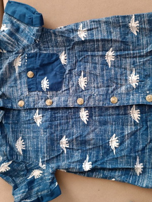 Πουκάμισα κοντομάνικα σαν καινούργια, πακέτο 2 τεμάχια, 23 μηνών