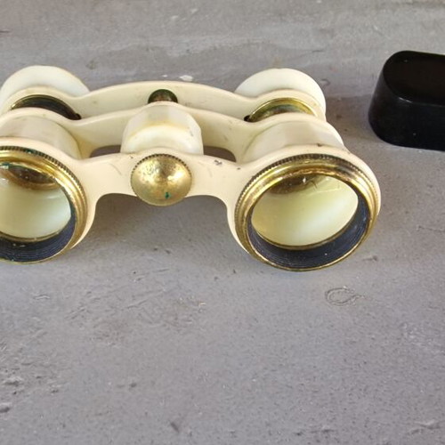 Rare Russian opera glasses used, made in USSR around 1950