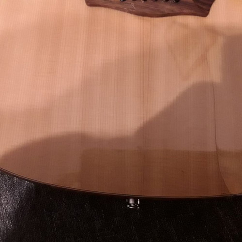 Washburn Electroacoustic Full Solid Guitar with Fisman Preamp and Microphone