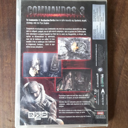 Commandos 3: Destination Berlin PC game used in good working condition
