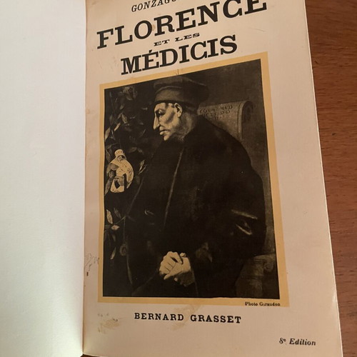 Florence et les Médicis by Gonzague Truc used, first edition 1936