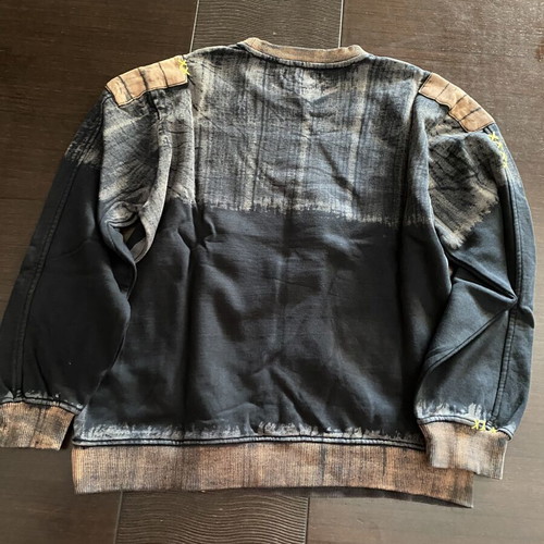 M-ONE sweatshirt for 10-year-old kids, black and brown, size 140 cm