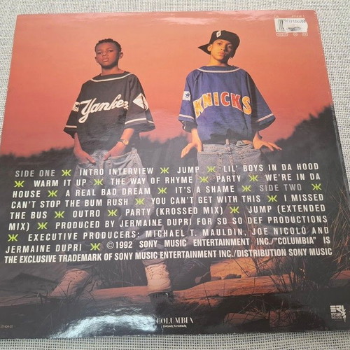 Kris Kross Totally Krossed Out LP like new, hip-hop