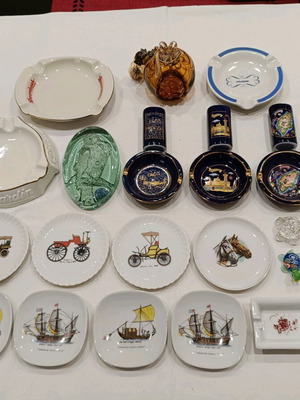 Large collection of glass and porcelain decorative and functional items new