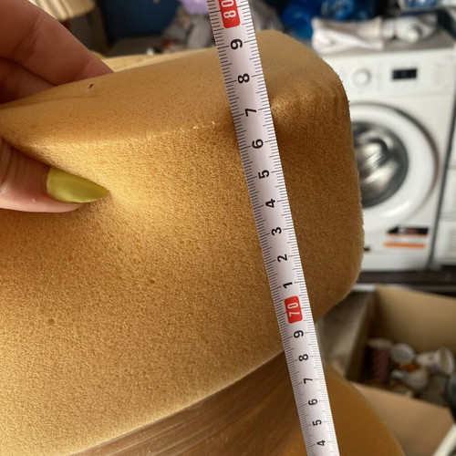 Foam like new, approx 77cm wide 6cm thick 180cm long