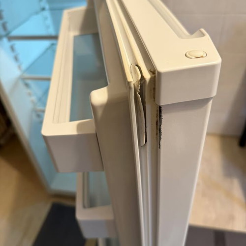 Liebherr white refrigerator