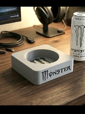 Βάση για κουτάκι Monster Energy και οργανωτής γραφείου καινούργιο