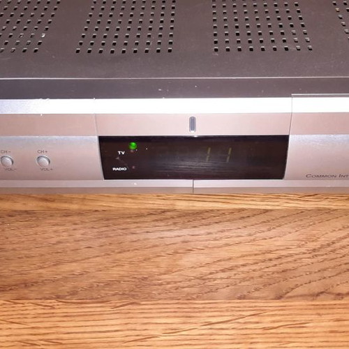 Humax digital decoder used with remote control