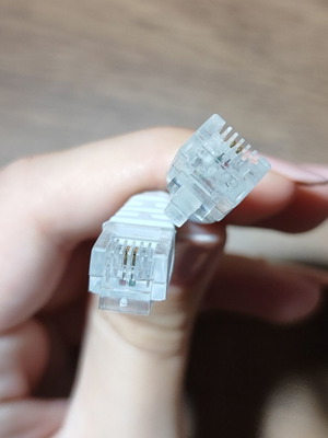 Ethernet RJ45 network cable white like new for router PC consoles