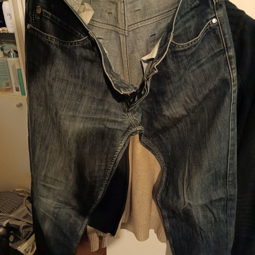 Sisley jeans like new, blue, waist 43cm, length 103cm